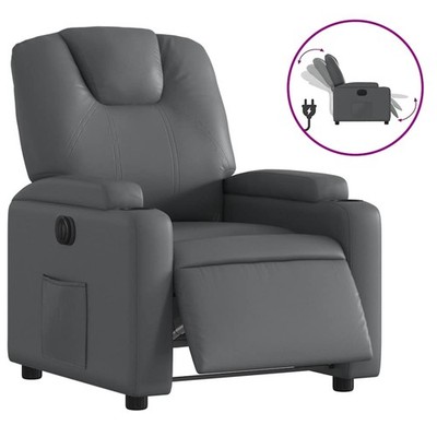 Recliner Chair Wingback Armchair for Home Theater Cinema Faux Leather vidaXL