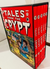 COMPLETO TALES FROM THE CRYPT VOL 1-5 COPERTINA RIGIDA COFANETTO EC COMICS 1979