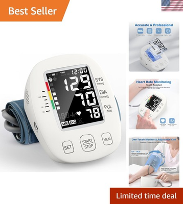 #ad Professional Grade Digital BP Machine with LCD Display amp; 2 User Memory Capacity $43.99