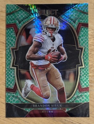 2022 Panini Select Brandon Aiyuk Dragon Scale Case Hit Prizm #/89 SSP 49ers #4