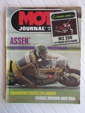 MOTO journal N° 418 /MZ 250 /GP de Hollande à Assen/croisière verte