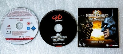 Mortal Kombat vs. DC Universe PS3 PRESSEMAPPE MEDIA PROMO Promo Warner Bros