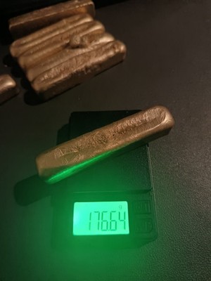 160 Grams Bars for Gold Scrap Recovery Precious Metal Recovery Computer Pins