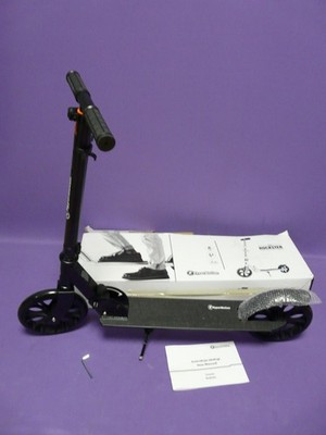 Tretroller HyperMotion ROCKSTER Scooter  Roller Kinderoller Tretroller schwarz