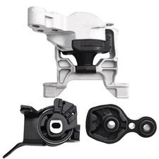 Engine Motor and Transmission Mount Kit Compatible with 2014 2015 2016 Mazda ...