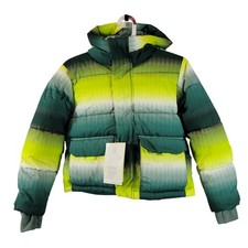 All In Motion Kids Multi-color Cold Weather Puffer Jacket, Sz S 6/7 , NWT