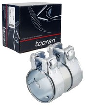 AUSPUFF ROHRVERBINDER Ø 65mm x Länge 95mm DOPPELSCHELLE passend für VAG