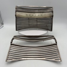Lot Of 2 1946-1947 Hudson Center Dashboard Panel Speaker Grill Free Ship Read Lot Of 2 1946-1947 Hudson Center Dashboard Panel Speaker Grill Free Ship Read
