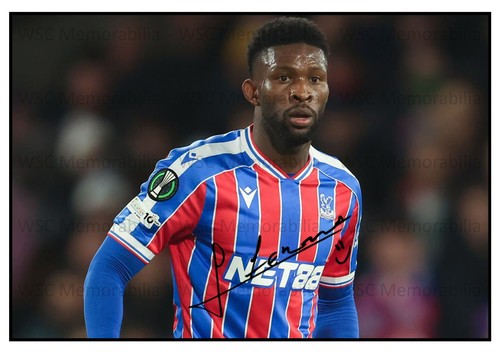 11243. Jefferson Lerma Signed Pictures A4 Prints Crystal Palace Bournemouth etc.