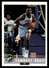 1992-93 Classic Draft Lambert Shell #90 Bridgeport Purple Knights NBA Basketball
