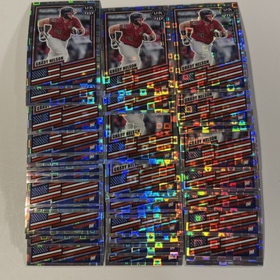 (50) 2026 Panini Stars & Stripes Prism GRADY NELSON Pandora Prism USA   