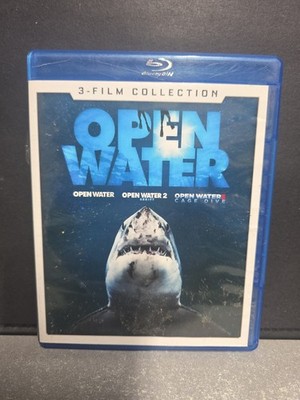 Open Water: 3-Film Collection Blu-ray - Blu-ray - Very GOOD, Free Shipping 