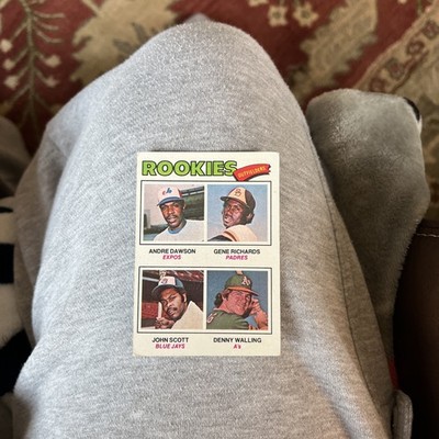 1977 Topps - Rookie Outfielders Andre Dawson, Denny Walling, Gene Richards #473