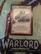 Warlord Saga of the Storm - Count Adrian - Deverenian Rare