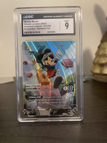 Mickey Mouse - Inspirational Warrior graded CGC 9 for sale on eBay