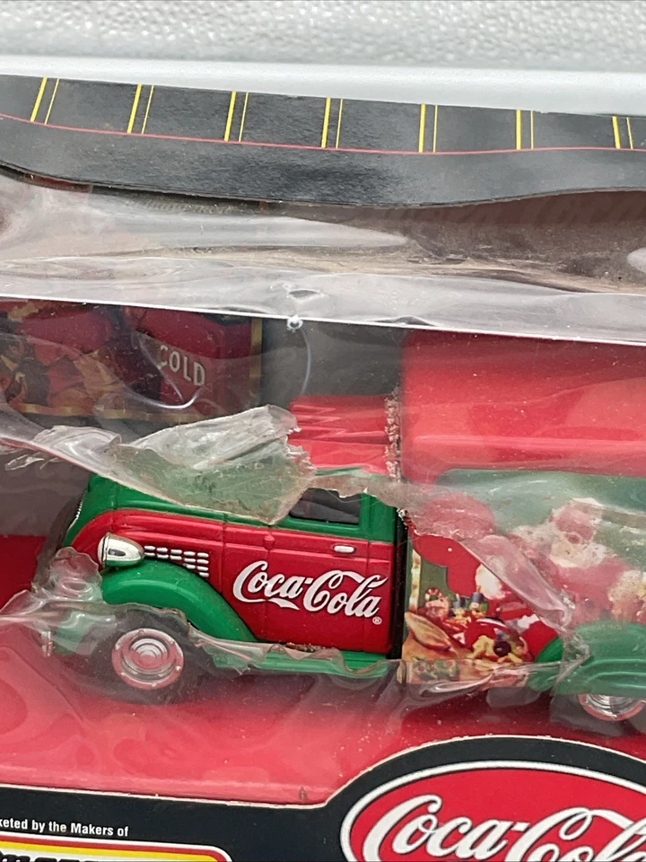 COCA-COLA MATCHBOX COLLECTIBLES “CHRISTMAS DELIVERY TRUCK” Box Damage Opened - Image 2 of 4