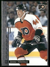 1996-97 LEAF PREFERRED JANNE NIINIMAA PHILADELPHIA FLYERS RC #127