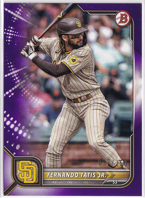 2022 Bowman Purple #34 Fernando Tatis Jr. /250