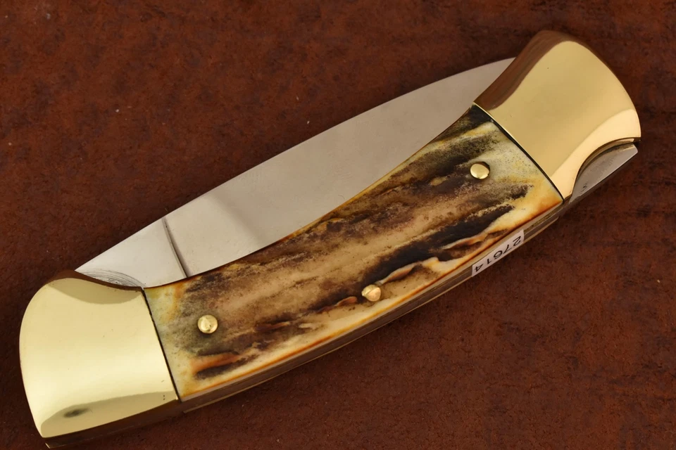 CUCHILLO BOKER TREE MARCA SOLINGEN ALEMANIA CIERVO JUMBO BLOQUEO BONITO 4000 (27614) Foto 2 de 4