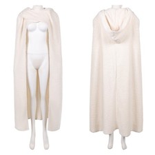 Queen Padme Amidala White Cloak Outfit Cosplay Costume Halloween Carnival