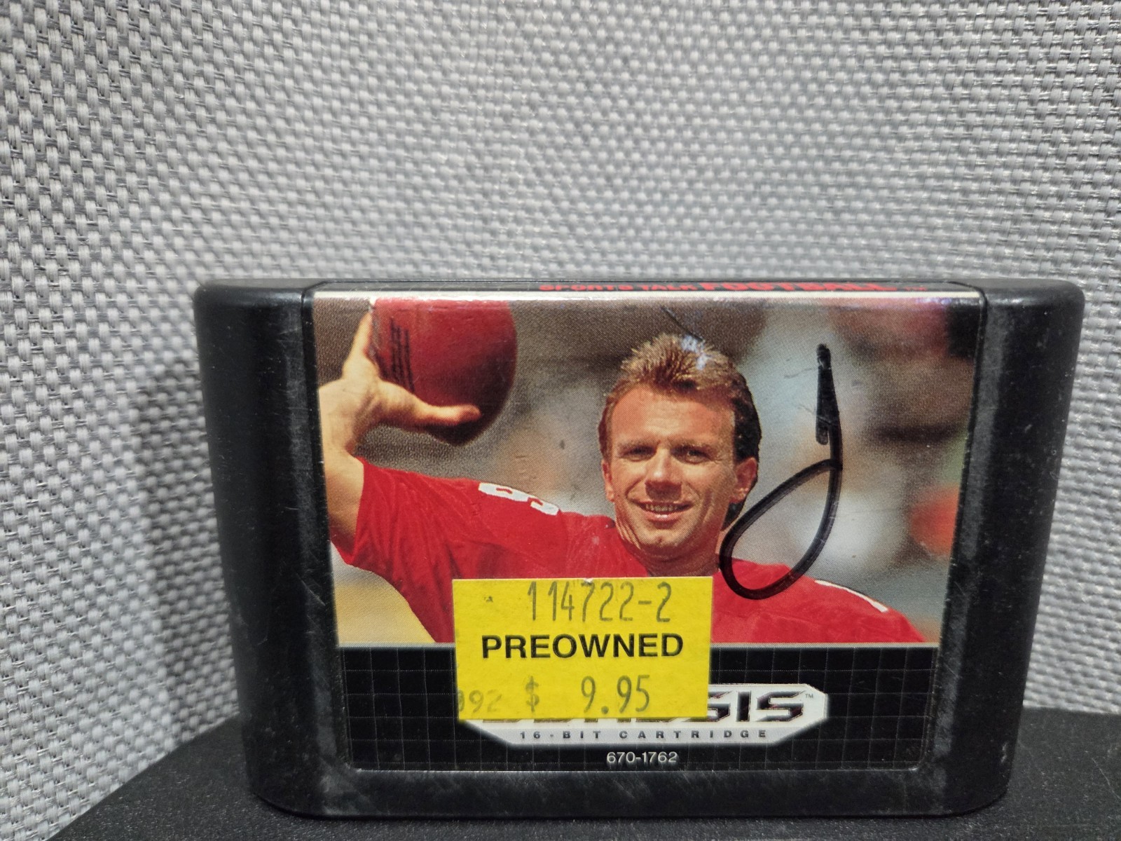 Joe Montana 2 Sports Talk Football Sega Genesis Cartridge Only Tested And Works