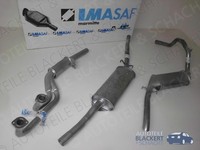 Imasaf Auspuffanlage Komplett für Alfa Romeo Giulietta 1.6 (116) 1979-1985