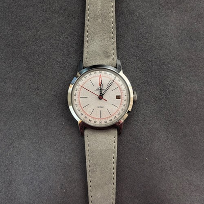 #ad Merkur Men Pilot Watch 38mm Manual Winding Mechanical Wristwatch K1 Mirror M01D $179.00