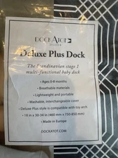 DockATot Deluxe + Dock The All in One Baby Lounger with Case