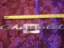 Vintage 1966-68 Chevrolet Script Emblem 4498399