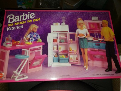 barbie so much to do kitchen
