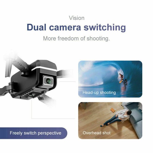 A14 Mini Drone 4k Hd Dual Camera Wifi Fpv Obstacle Avoidance Optical