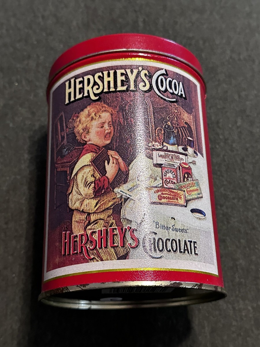 ハーシーズ　HERSHEY'S ミールトイ　チョコレート　ビンテージ Hershey's Cocoa 1989 Bittersweet Boy Graphics From 1895-1905