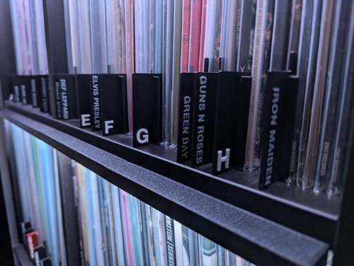 Vinyl Record Dividers and Organisation. Custom Artists, Genres, Decades, Or A-Z - Picture 18 of 36