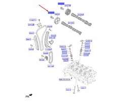 Kia Niro MK2 Auspuff OCV / Center Bolt Assy 2437508HA0 NEU ORIGINAL