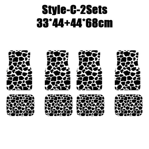 Carpet Car Floor Mat Front Rear Seat Durable Floor Carpet Heavy Duty Rubber Back - Picture 13 of 35