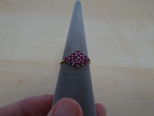 KNT, Rubin-Goldring, 375er GG - Bild 4 von 8