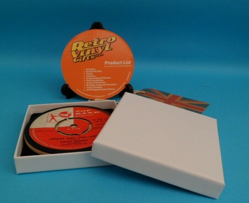 DRINKS COASTERS - Upcycled Vinyl SINGLES Records Great Songs / Artists (LIST 3.) - Picture 177 of 1,006