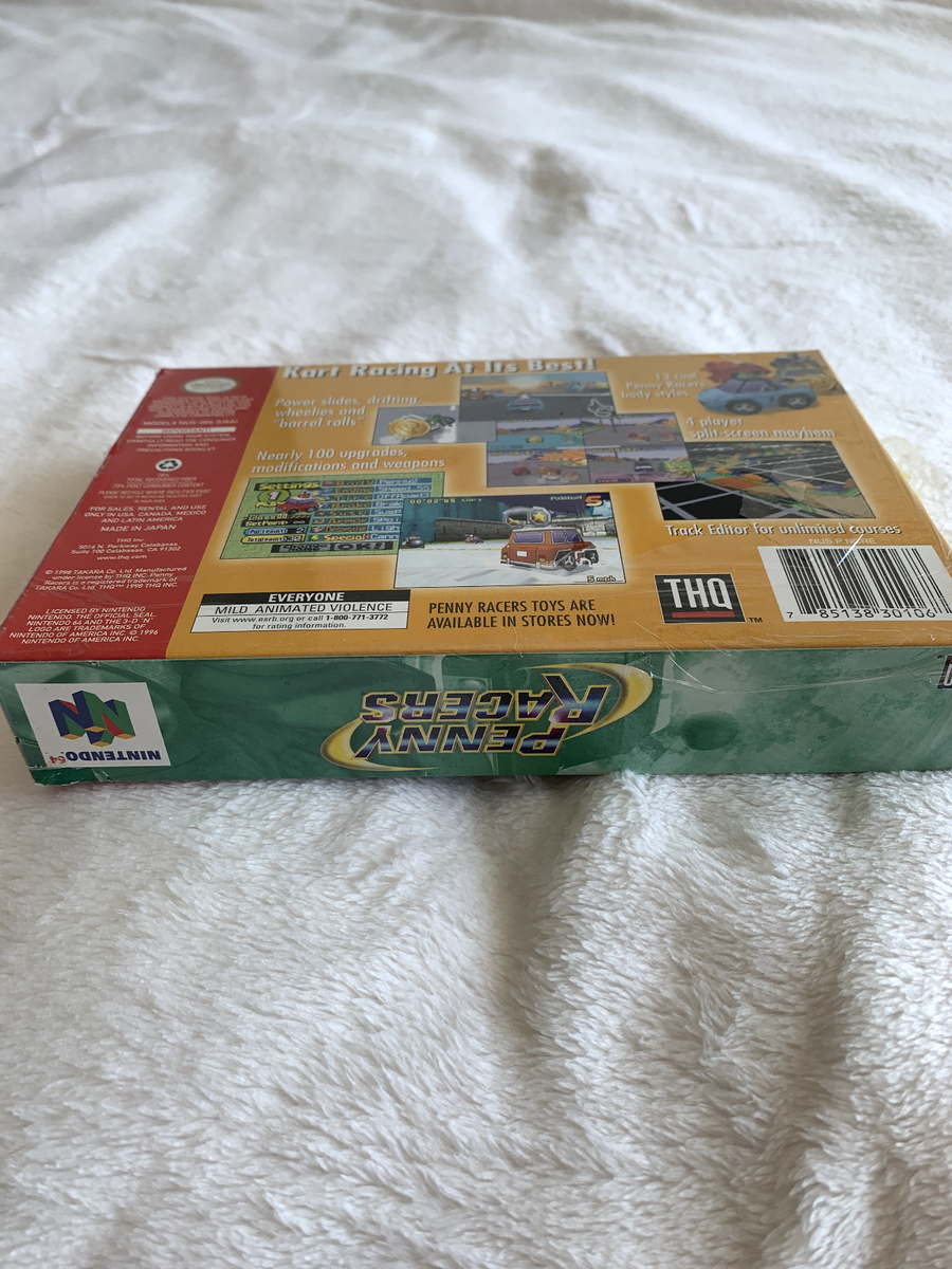 N64★PENNY RACERS 海外版 端子清掃済み N64☆PENNY RACERS 海外版 端子清掃済み