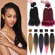 US 20/26" Pre-stretched EZ Jumbo Braiding Hair Extensions Afro Twists Box Braids