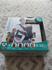 Infantino Flip Advanced 4-in-1 Convertible Carrier Newborn Baby Black