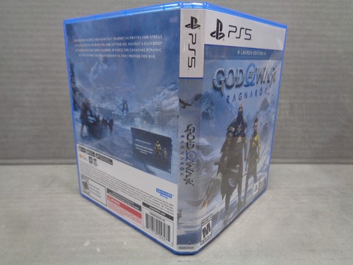 God of War Ragnarok Replacement Case PS5 (No Game) w/ Unused Launch Ed. Code - Picture 4 of 11