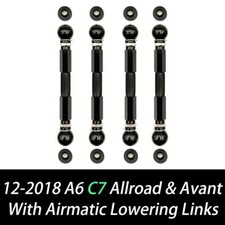For Audi A6 Quattro C7 S6 RS6 Adjustable Air Ride Suspension Lowering Links Kit