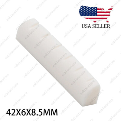 Guitar Nut Bone Slotted 42MM For Gibson Epiphone  Les Paul SG ES or Similar