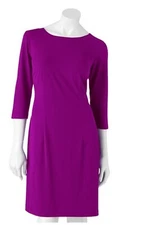 NEW AB Studio Women’s Fashion Sheath Dress Stretchy Fabric Office NWT