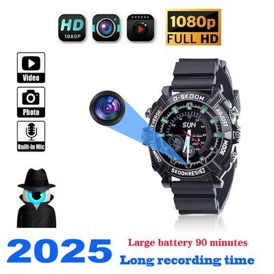 HD 1080P Mini Camera Wrist Watch Sports Bracelet Security Video Recorder DV