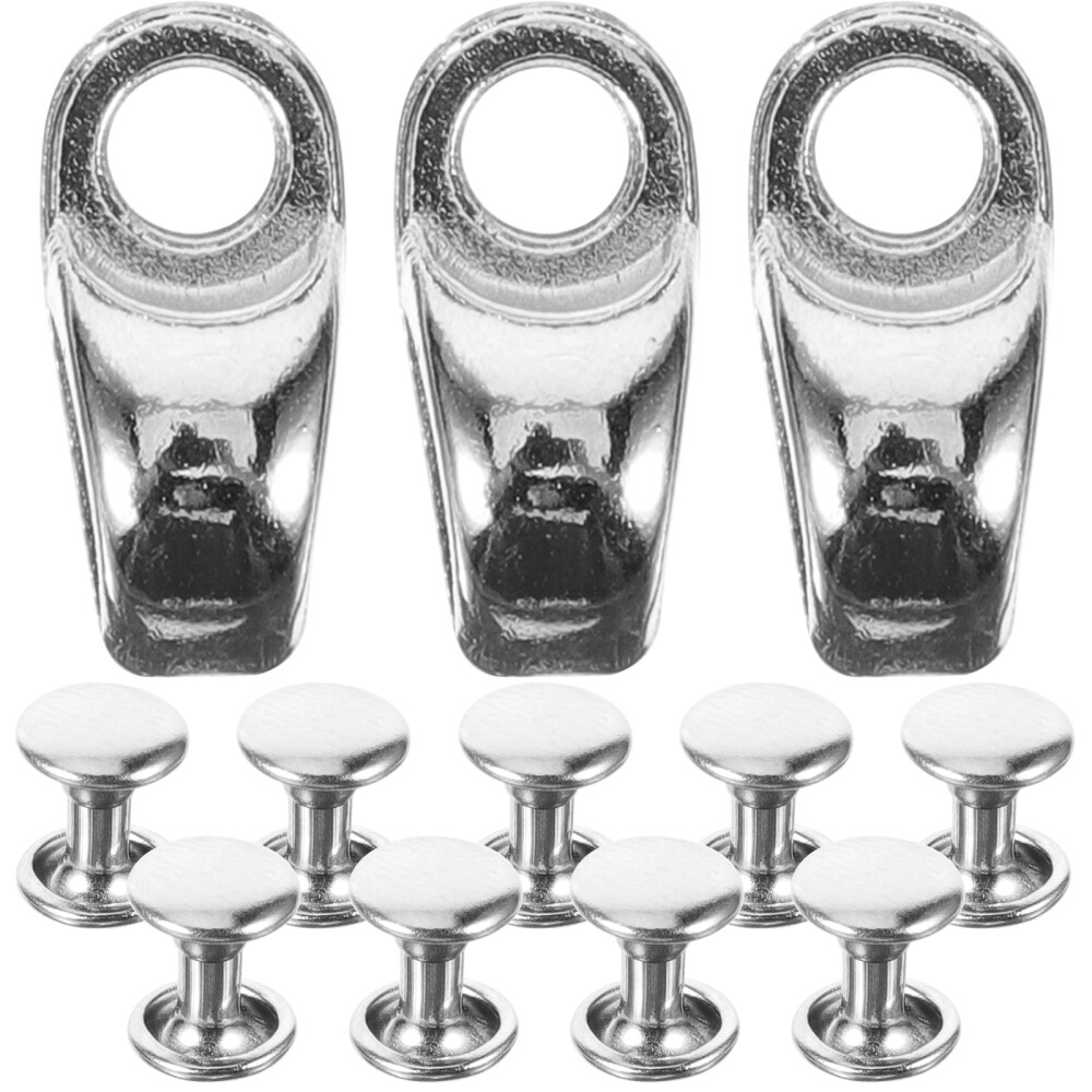 APL 30 pezzi scarpe da arrampicata fai da te artigianato lega scarpe lacci fibbie fai da te artigianato