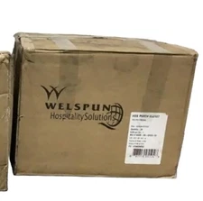 Welspun Queen Fitted Sheets Case/Lot 24 IHGM-SS-QFDS-01 Commercial Hotel Airbnb 