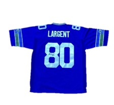 Steve Largent Signed Seattle Seahawks (HOF 95) Jersey JSA