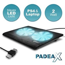 USB Kühler Playstation 4 Laptop Lüfter LED ...