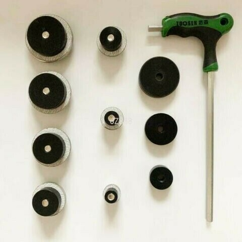 Saxophone Flute repair tools Kits for leveling tone hole/pad cup 12 pcs